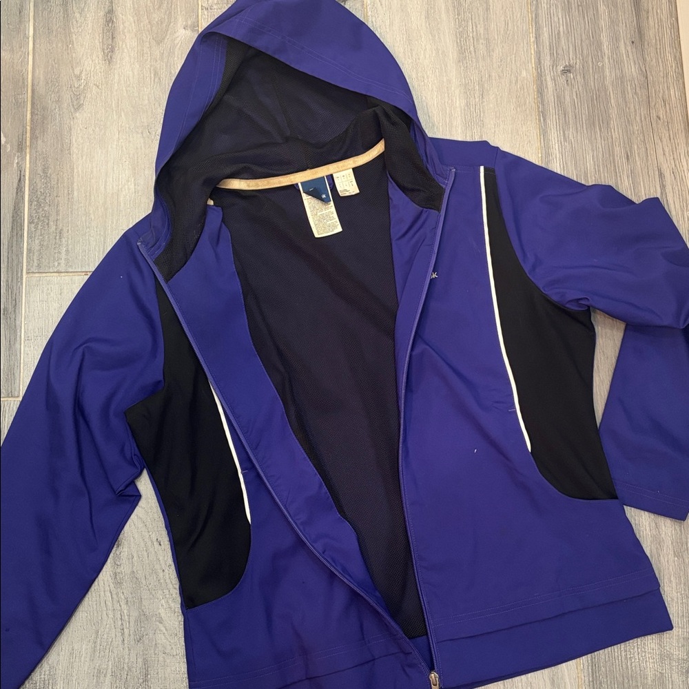 RBK Purple and Black Mesh Jacket